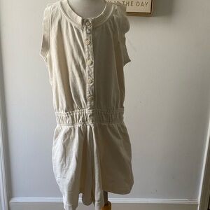 Nike Cream Sleeveless Kids Romper